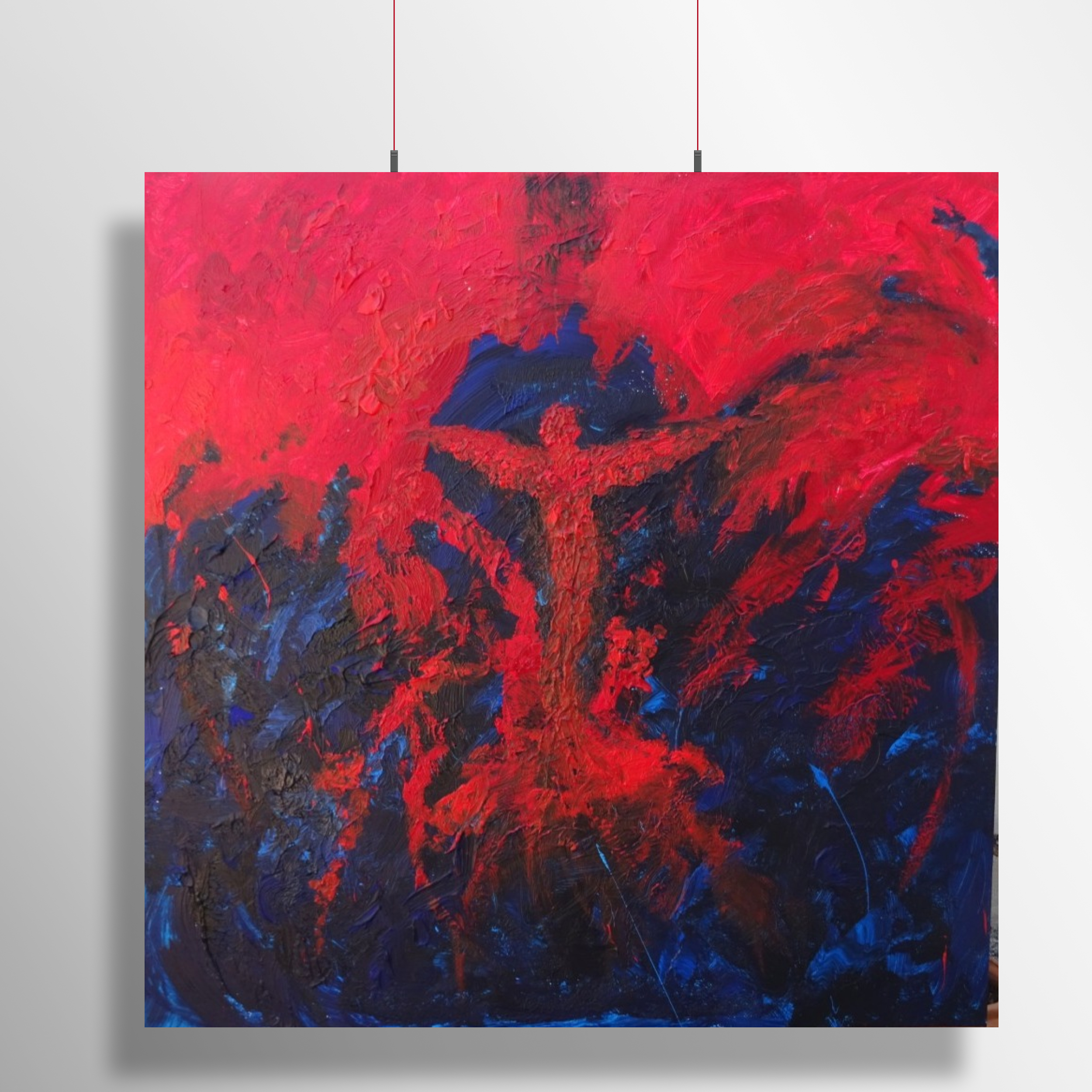 Painting by Guy Van Oers